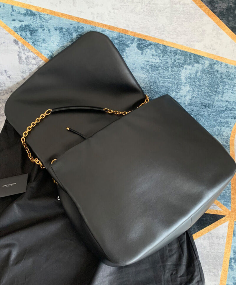 Saint Laurent Jamie 4.3 In Lambskin Black
